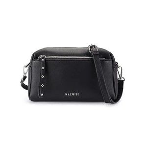 NEW Maxwise Small Black Bag Shoulder Purse Crossbody Faux Leather